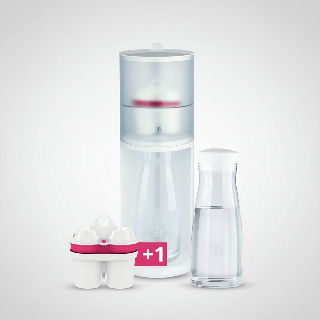 BWT Ūdens filtri AQUAlizer ūdens filtra stacija (1 filtrs, 1 karafe )