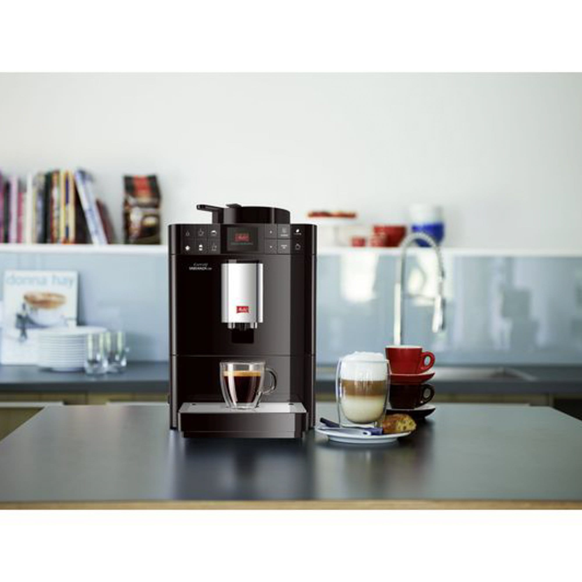 Citi zīmoli Pupiņu automāti Melitta kafijas automāts, F57/0-102 Varianza CSP, melns