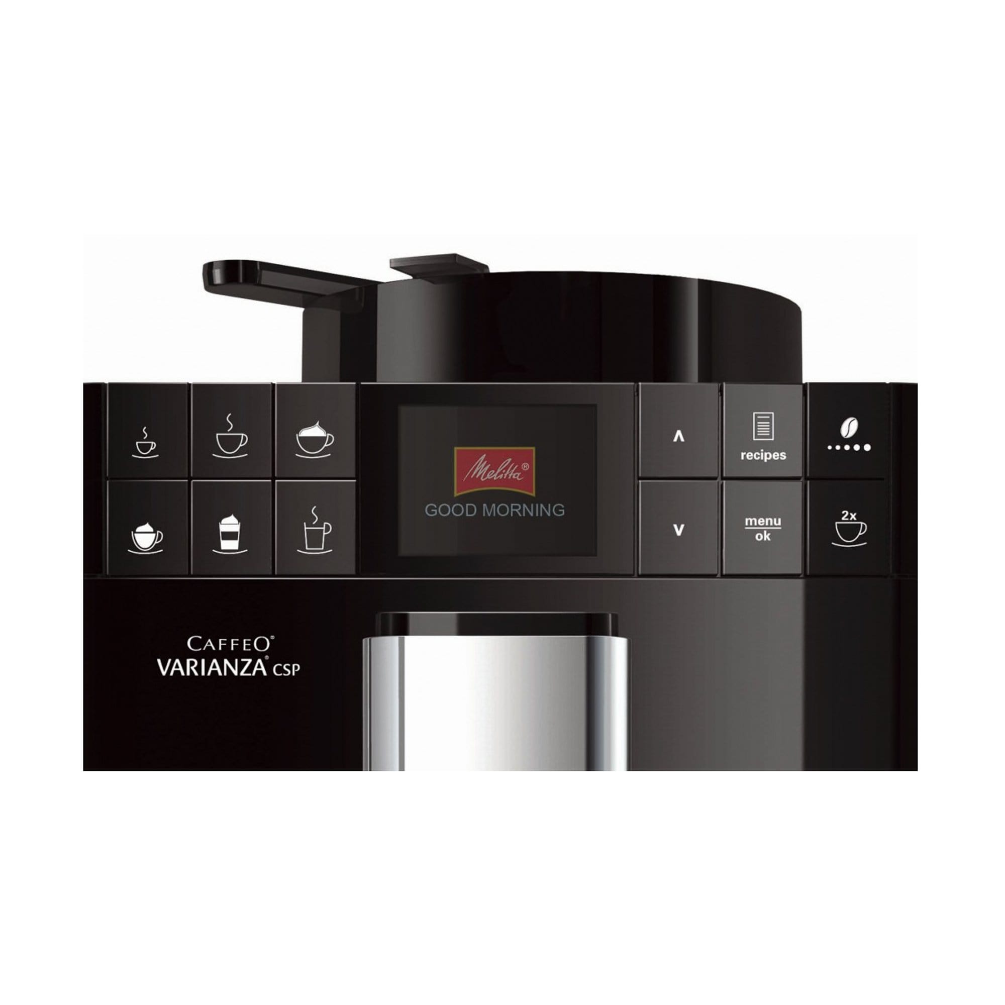 Citi zīmoli Pupiņu automāti Melitta kafijas automāts, F57/0-102 Varianza CSP, melns