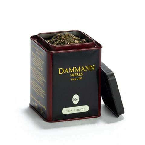Dammann Beramā tēja Tēja beramā HOME 667 zaļā piparmētru aroma tēja 100g