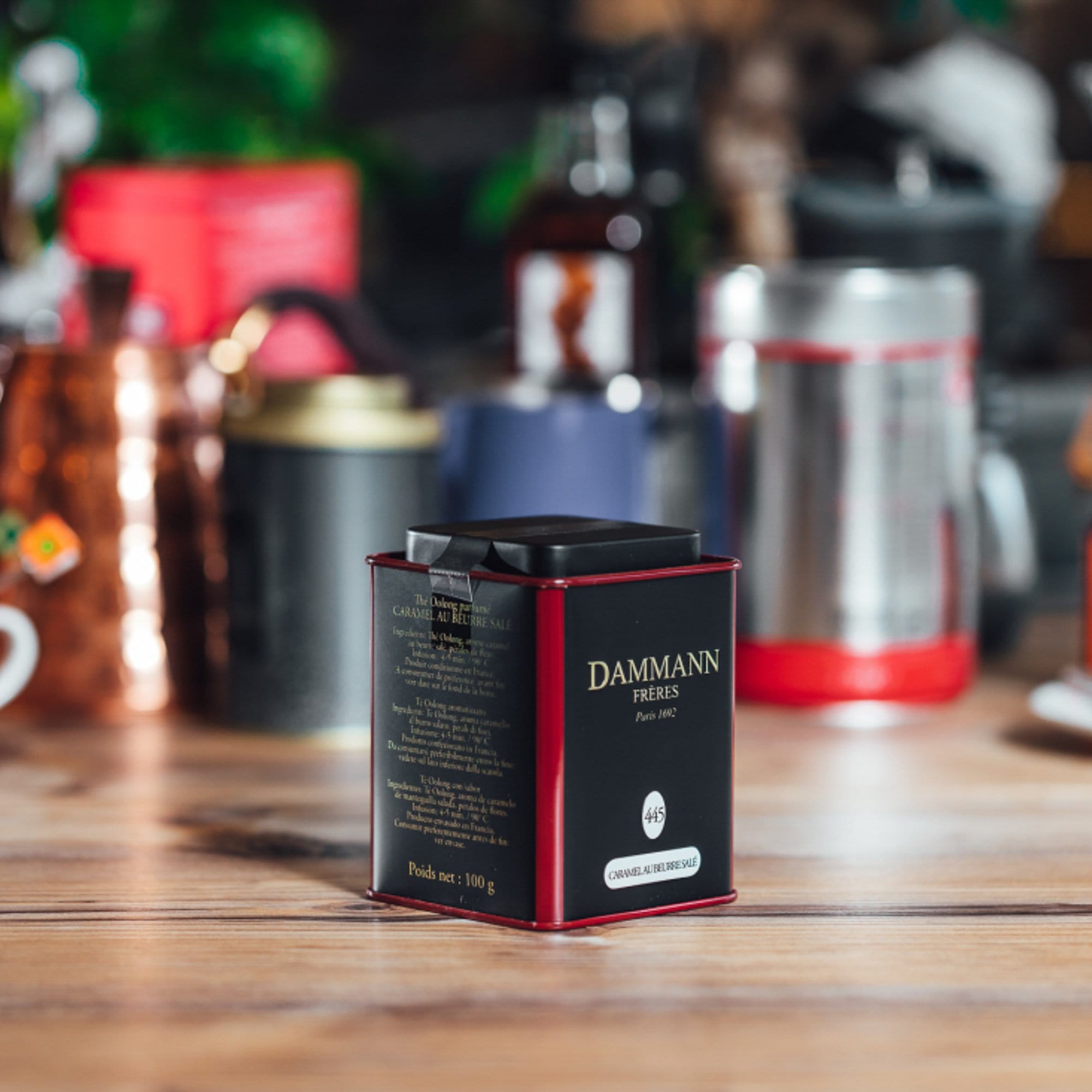 Dammann Beramā tēja Tēja beramā HOME Oolong Caramel - 445 Oolong tēja 100g