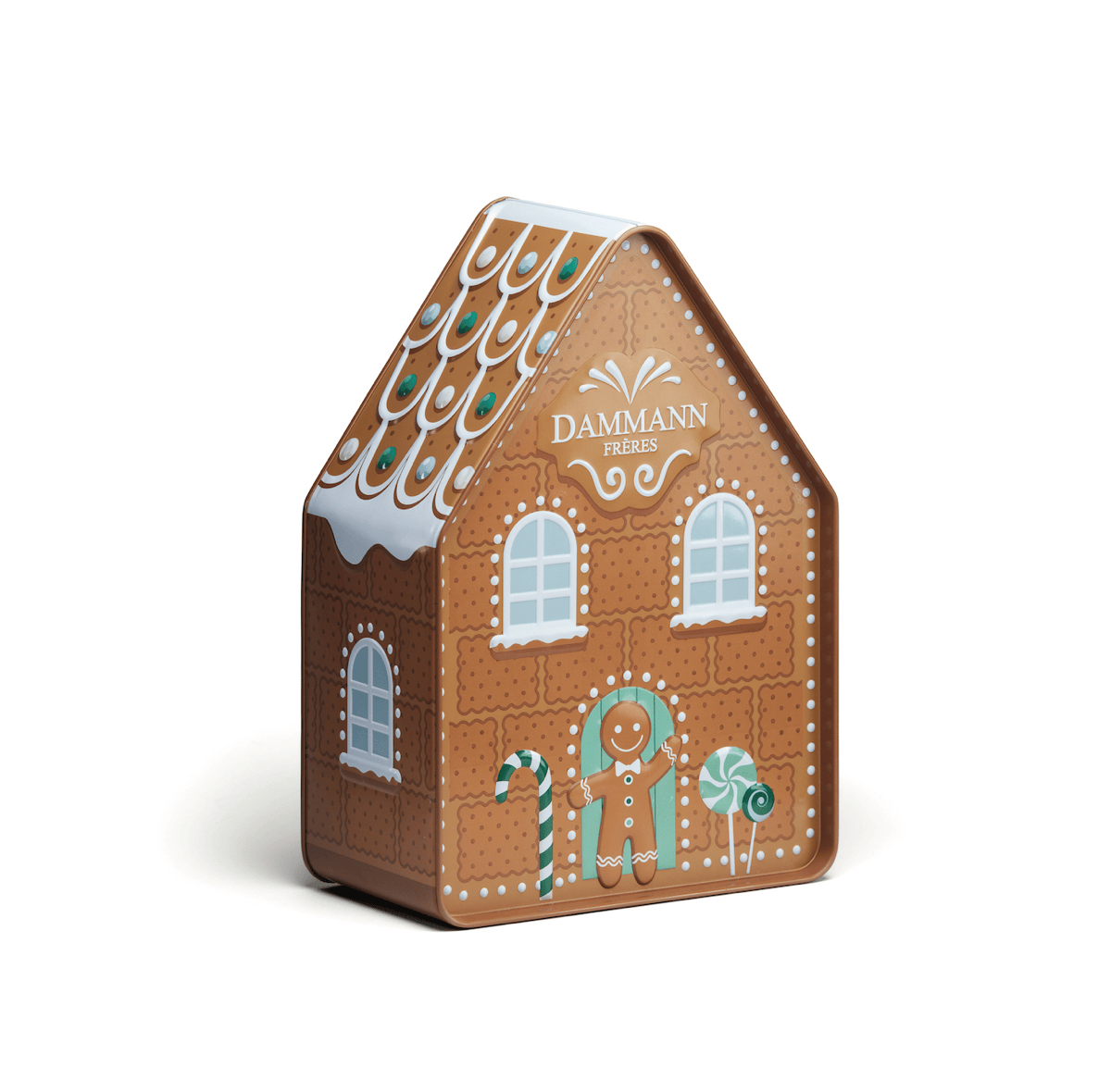 Dammann Dāvanu komplekti Beramās tējas komplekts ar tējas sietiņu - Dammann Candy Christmas izlase 3 x 40g