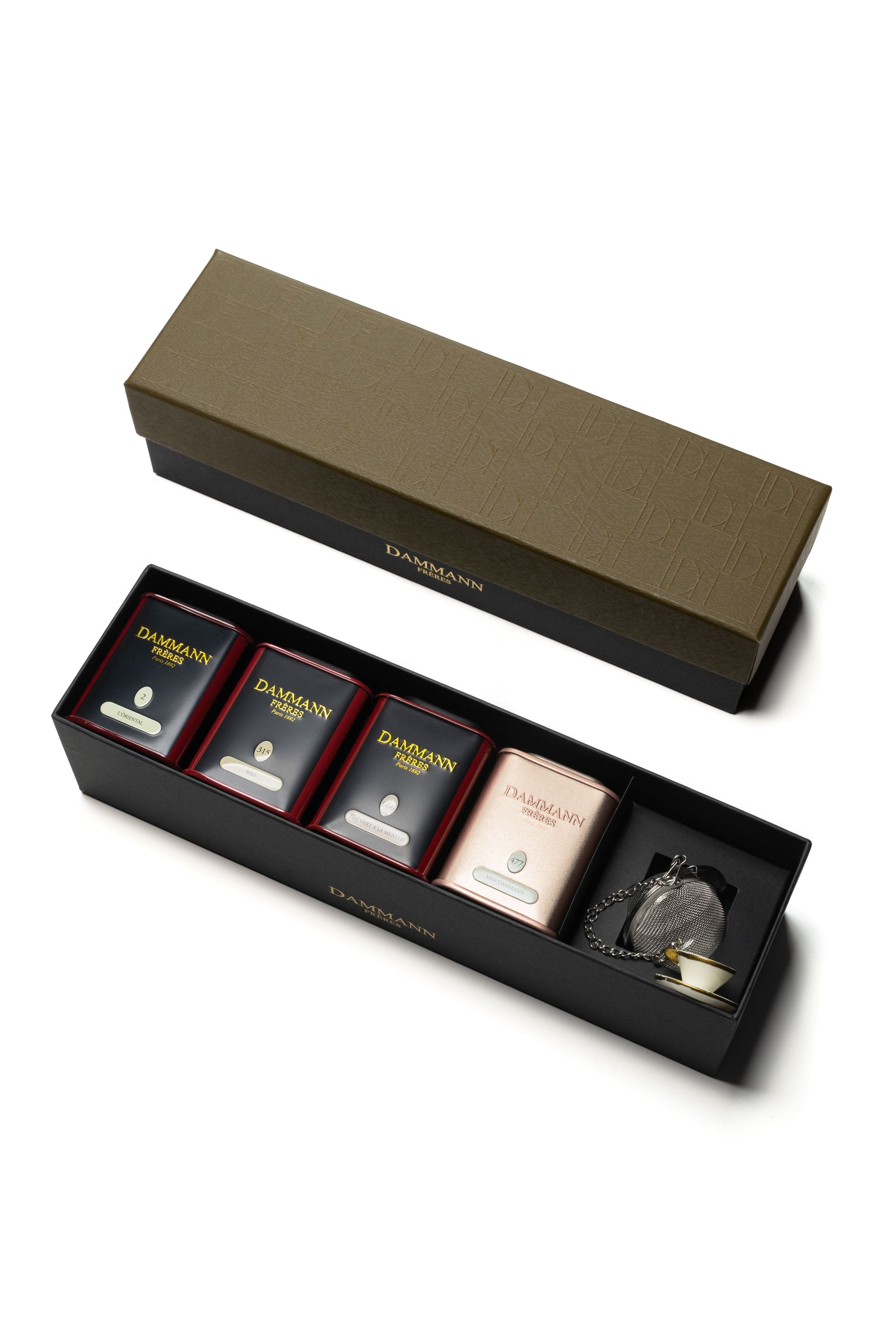 Dammann Dāvanu komplekti Dammann tēju komplekts Coffret Jardin Exotique