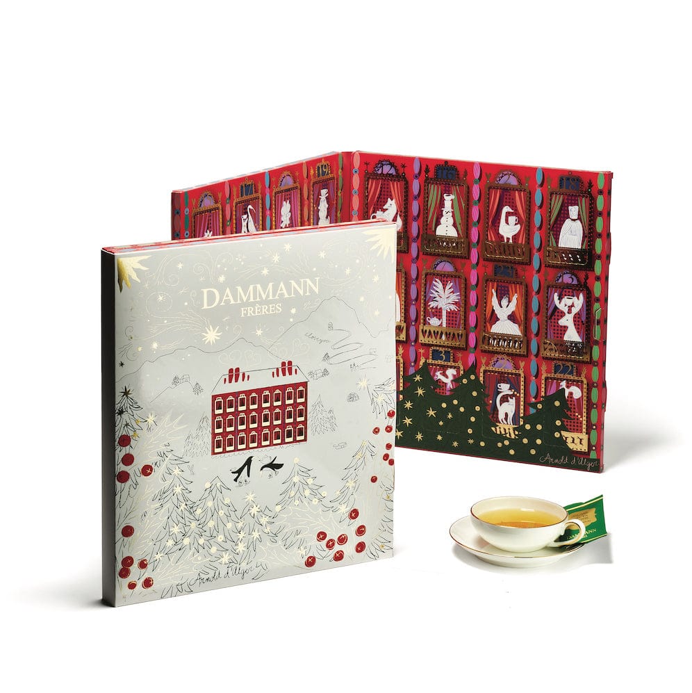 Dammann Tēja maisiņos Dammann tējas adventes kalendārs Arnold d'Alger, 2025