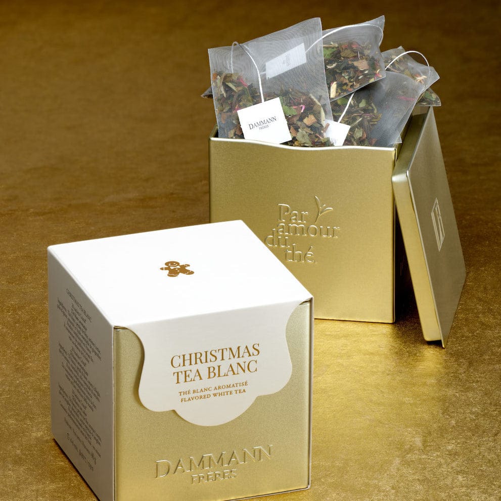 Dammann Tēja maisiņos Tēja maisiņos Dammann Christmas Tea Blanc, baltā aromatizēta, 20 gab