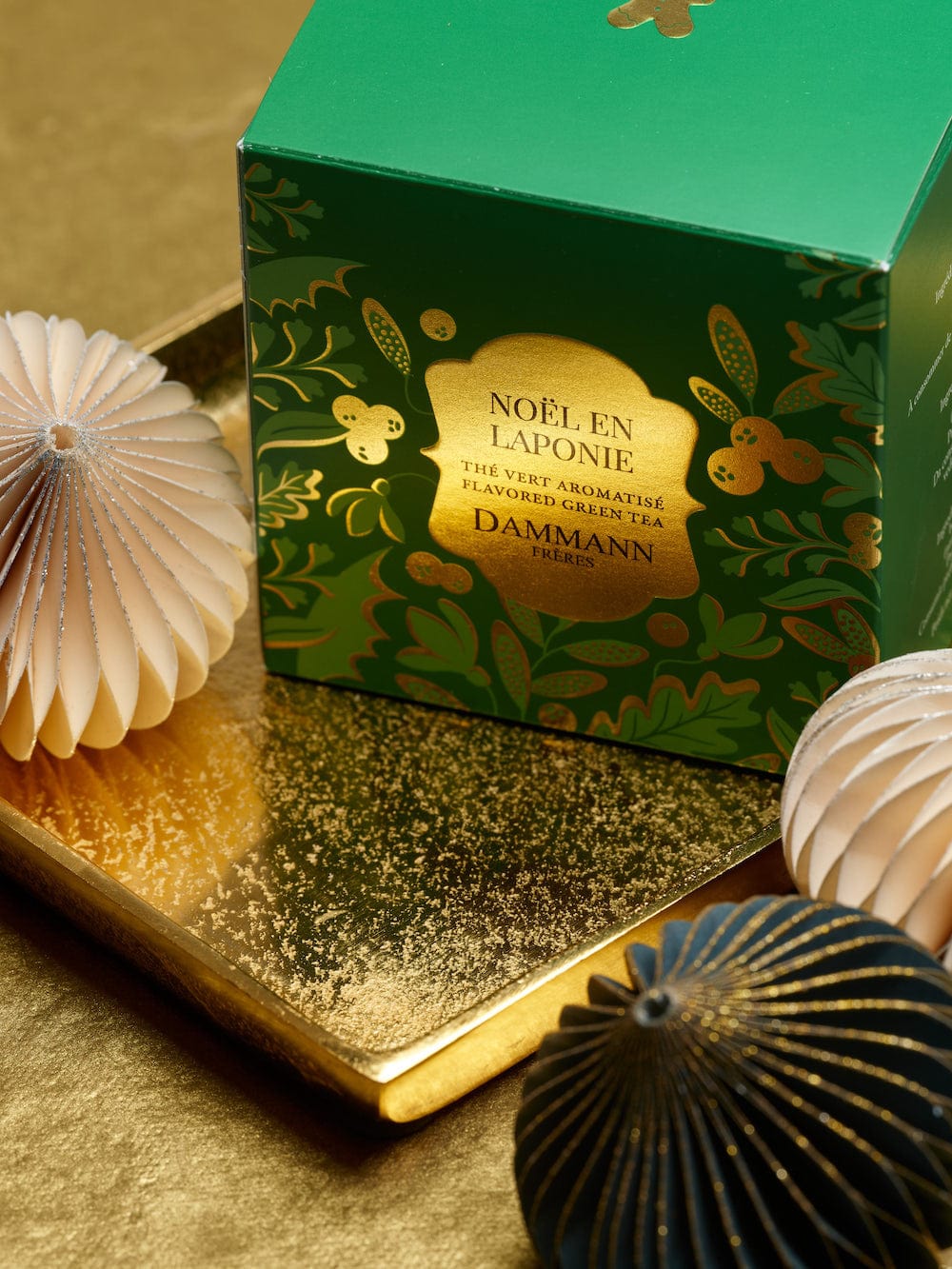 Dammann Tēja maisiņos Tēja maisiņos Dammann Noël en Laponie zaļā tēja 25 gab, Ziemassvētku tēja