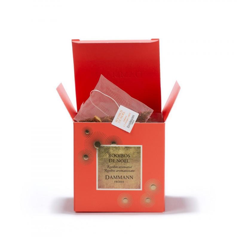 Dammann Tēja maisiņos Tēja zīda maisiņos HOME Christmas Rooibos de Noel 2020 25gab