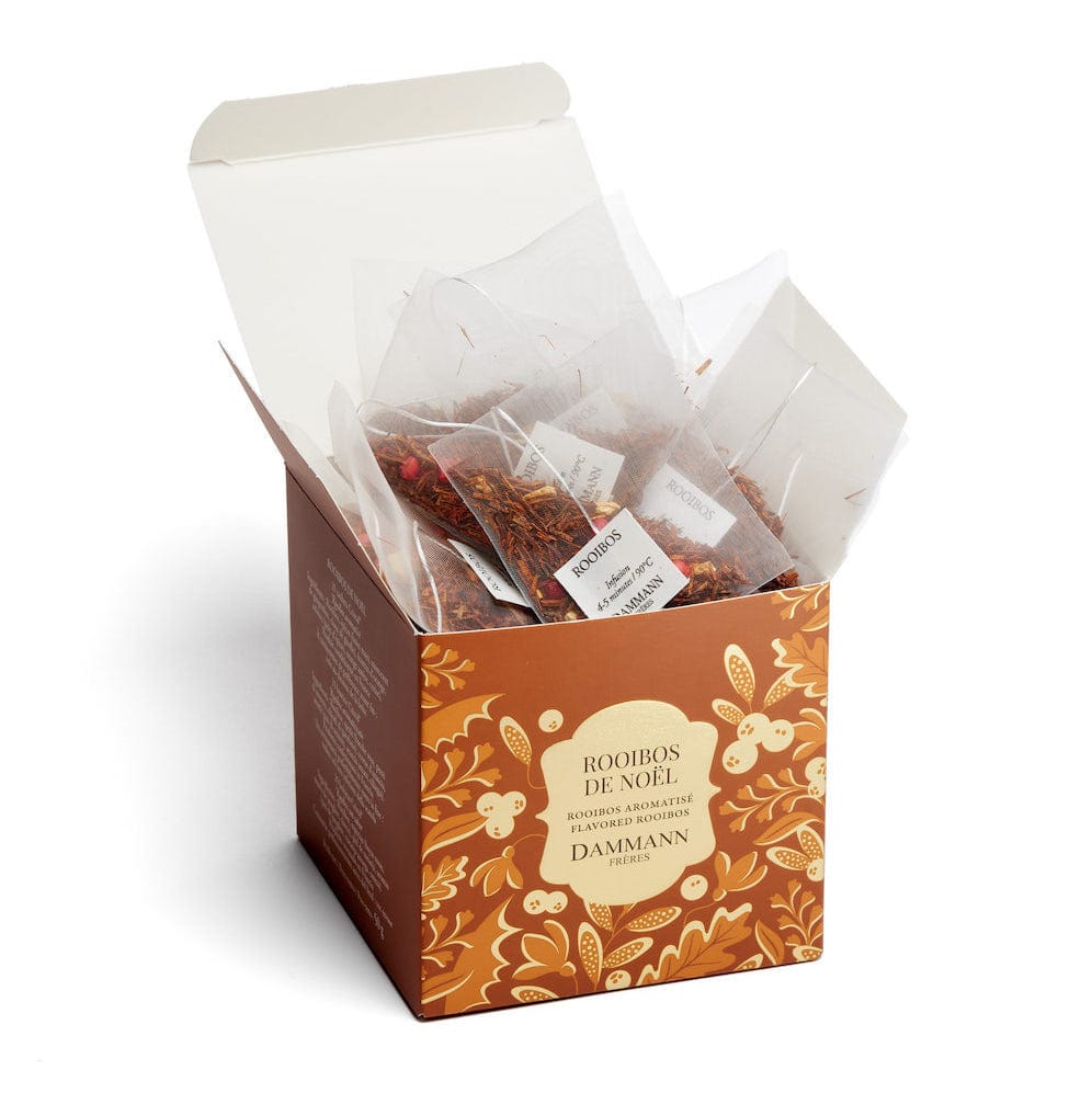 Dammann Tēja maisiņos Tēja zīda maisiņos HOME Rooibos de Noël 25gab, Ziemassvētku tēja