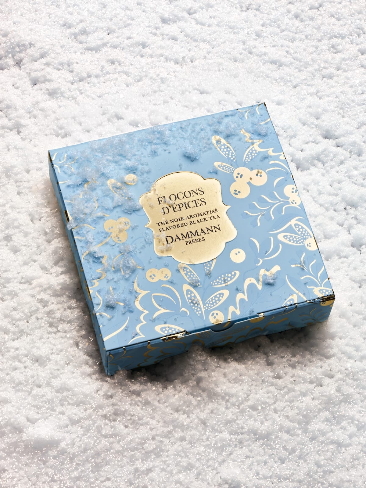 Dammann Tēja maisiņos Tējas komplekts maisiņos Dammann Flocons d'Epices, aromatizēta melnā tēja,6 gab
