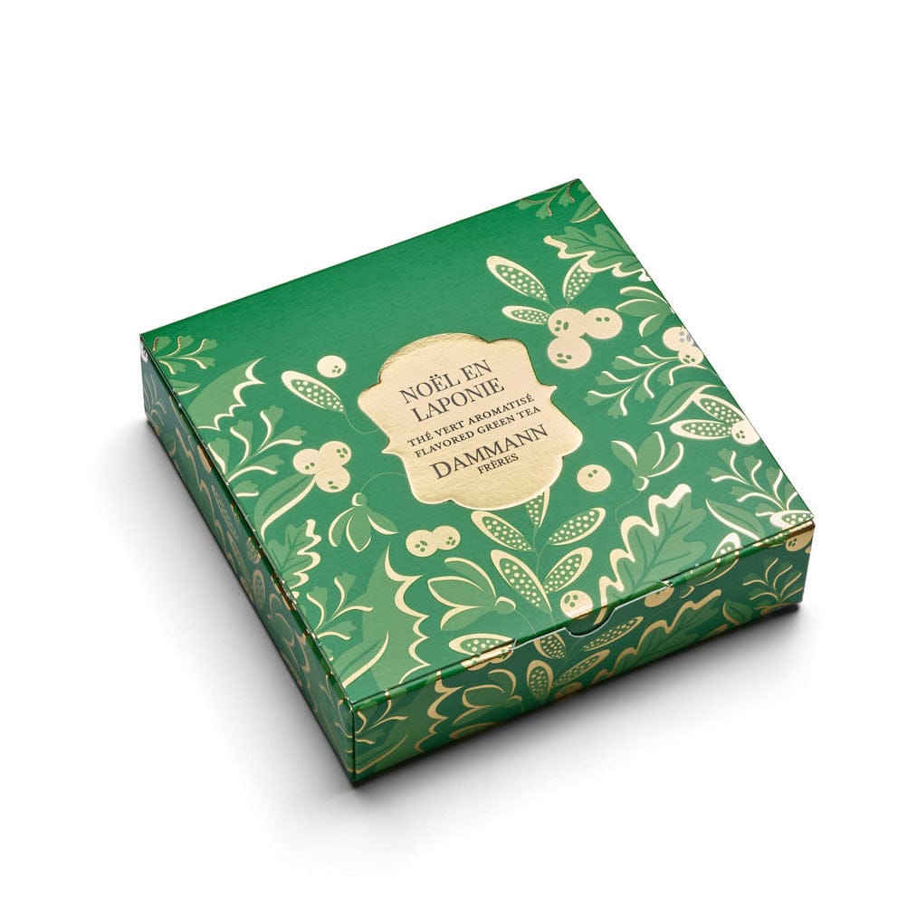 Dammann Tēja maisiņos Tējas komplekts maisiņos- Dammann Noël en Laponie, zaļā aromatizēta 6 gab