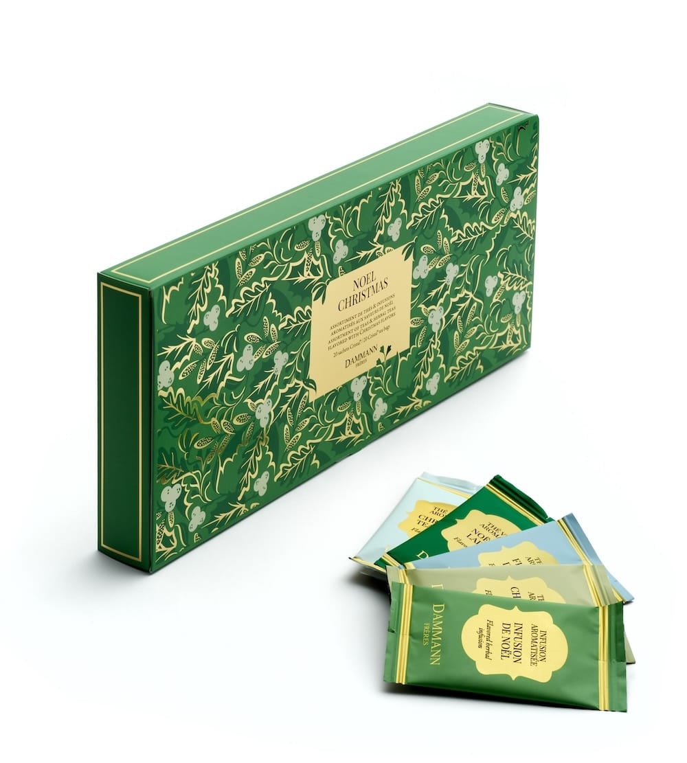 Dammann Tējas komplekts maisiņos Dammann Assortiment de Noël izlase, 20 gab, Christmas