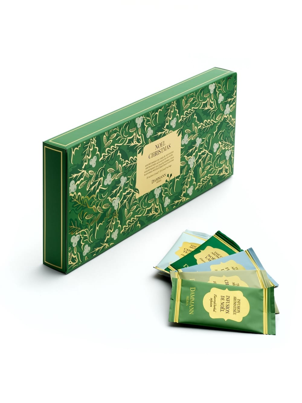 Dammann Tējas komplekts maisiņos Dammann Assortiment de Noël izlase, 20 gab, Christmas