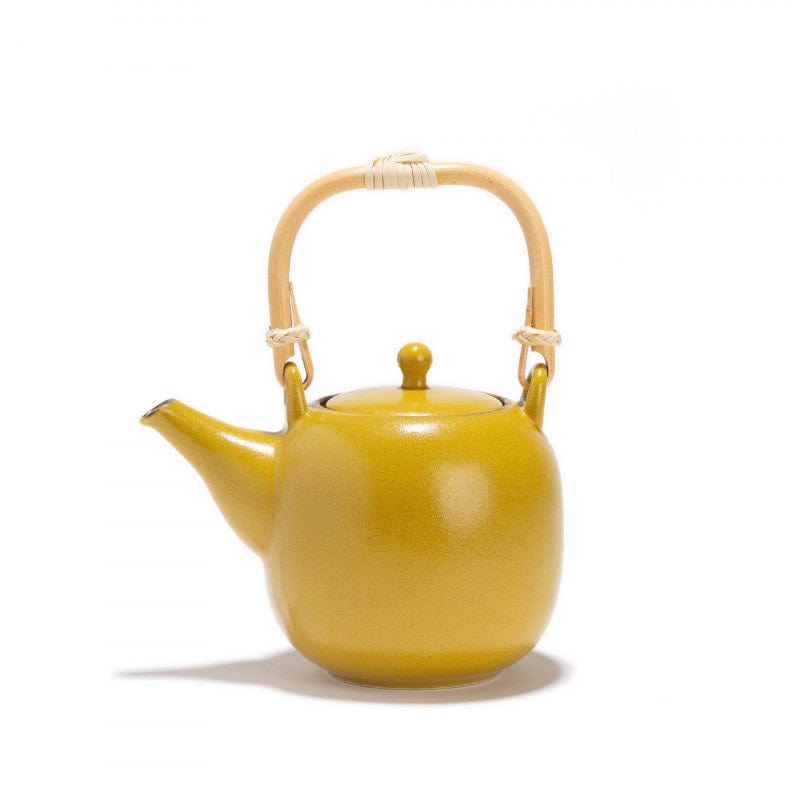 Dammann Tējas rīki Tējas kanniņa Dammann porcelāna Kiiro 550ml, dzeltena