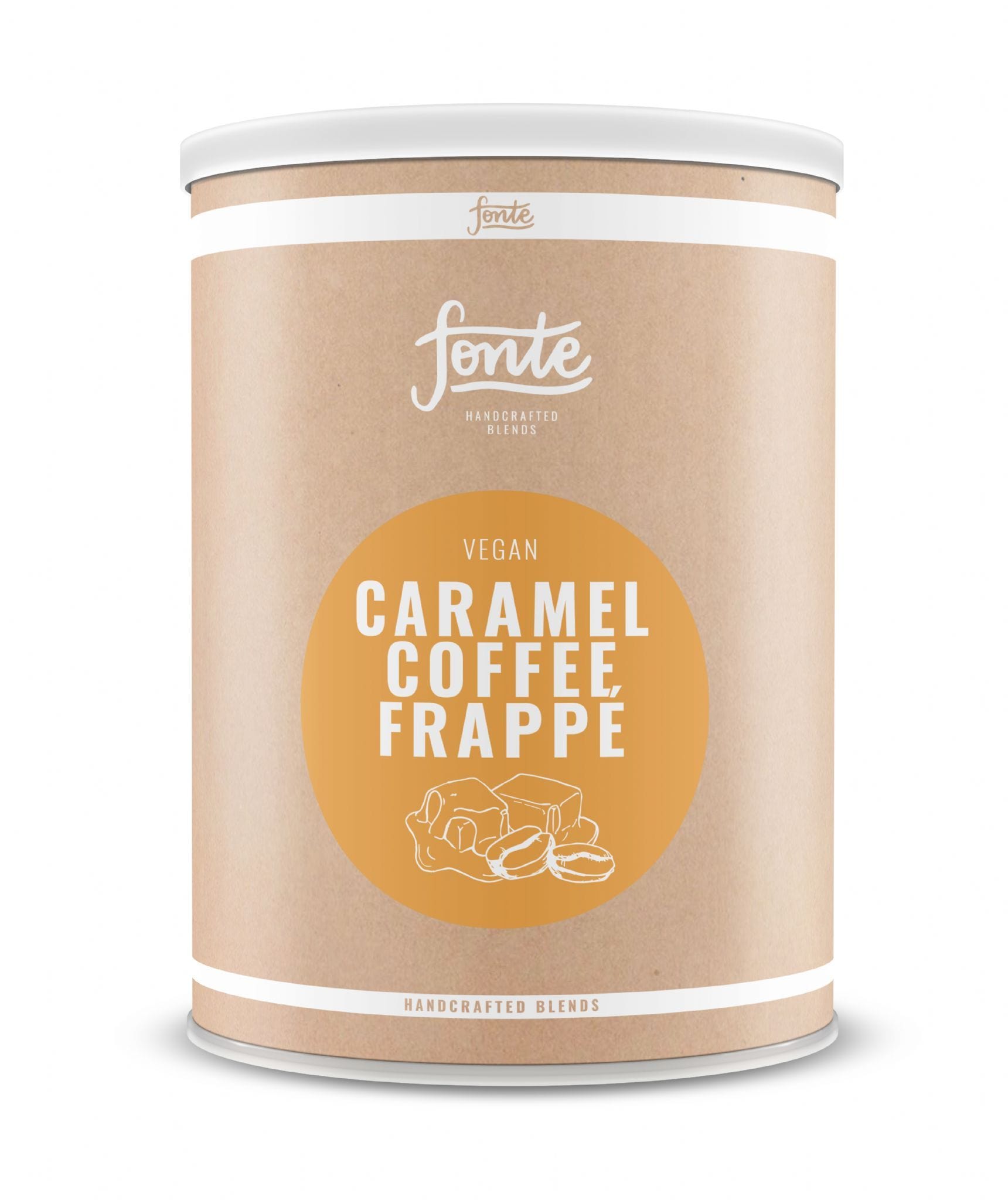 Fonte Cita kafija Fonte, Caramel Coffee Frappe dzēriena maisījums, 2kg