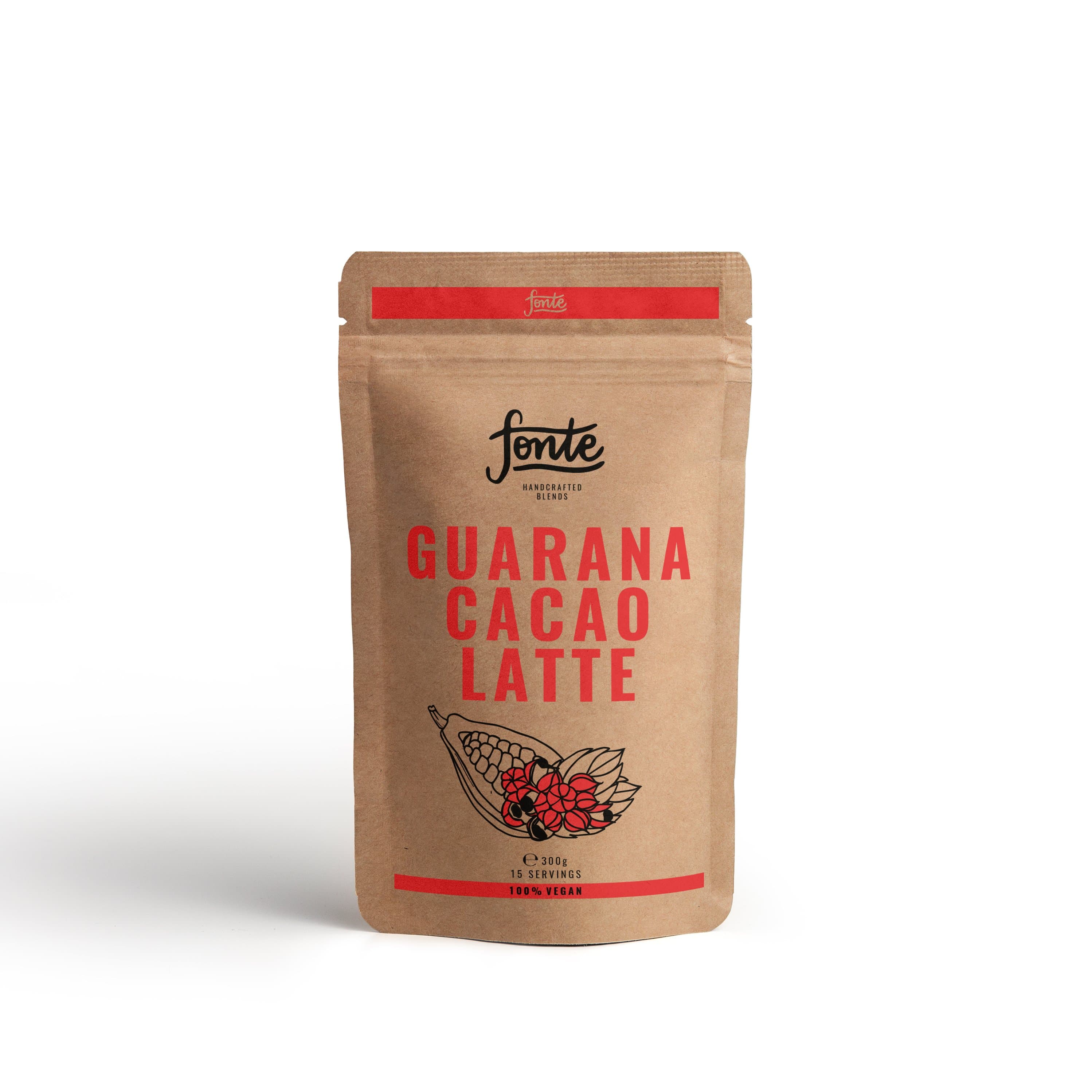 Fonte Cita kafija Fonte, Guarana Cacao Latte dzēriena maisījums, 250g