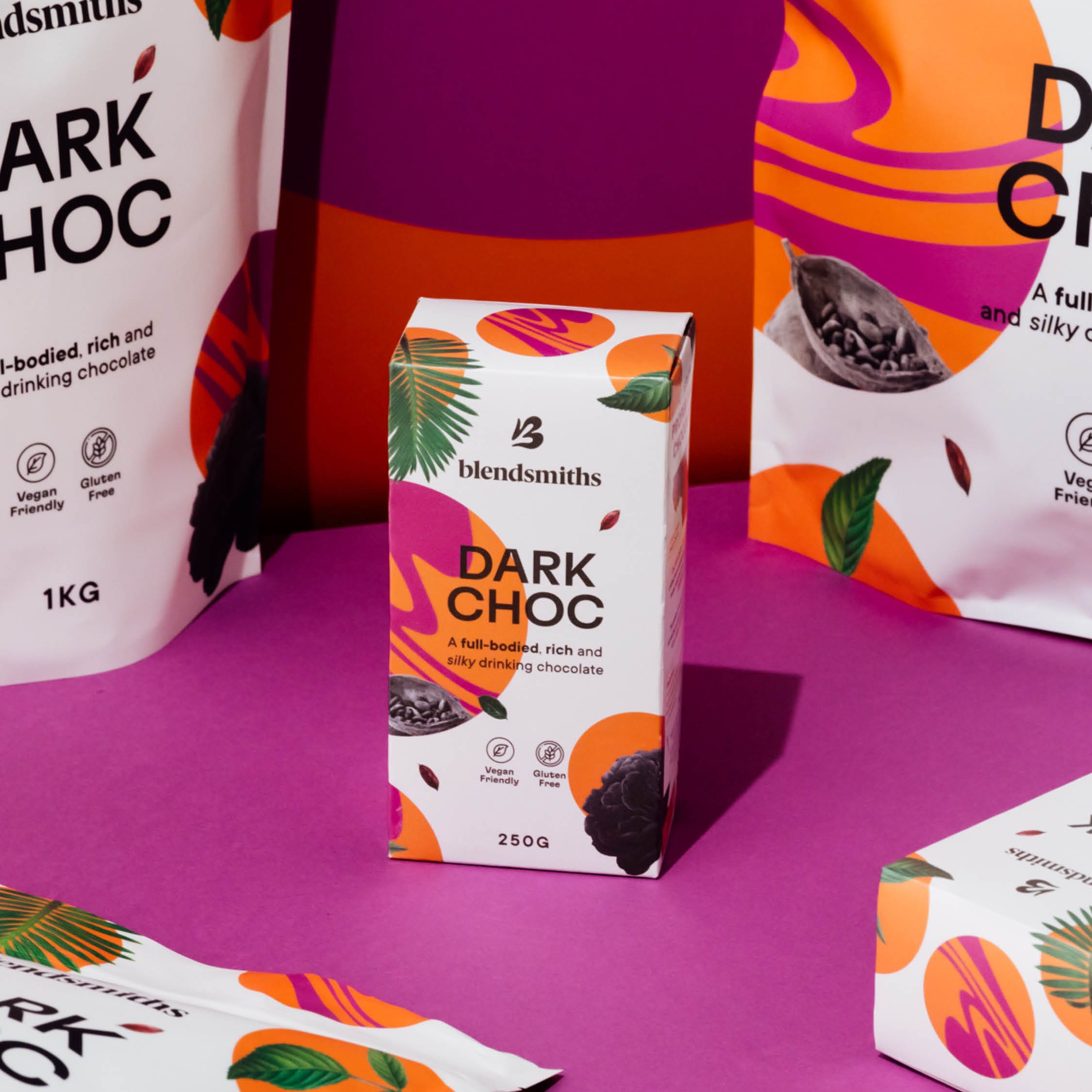 Fonte Cita kafija Kakao pulveris BLENDSMITH,Dark Chocolate, 250gr