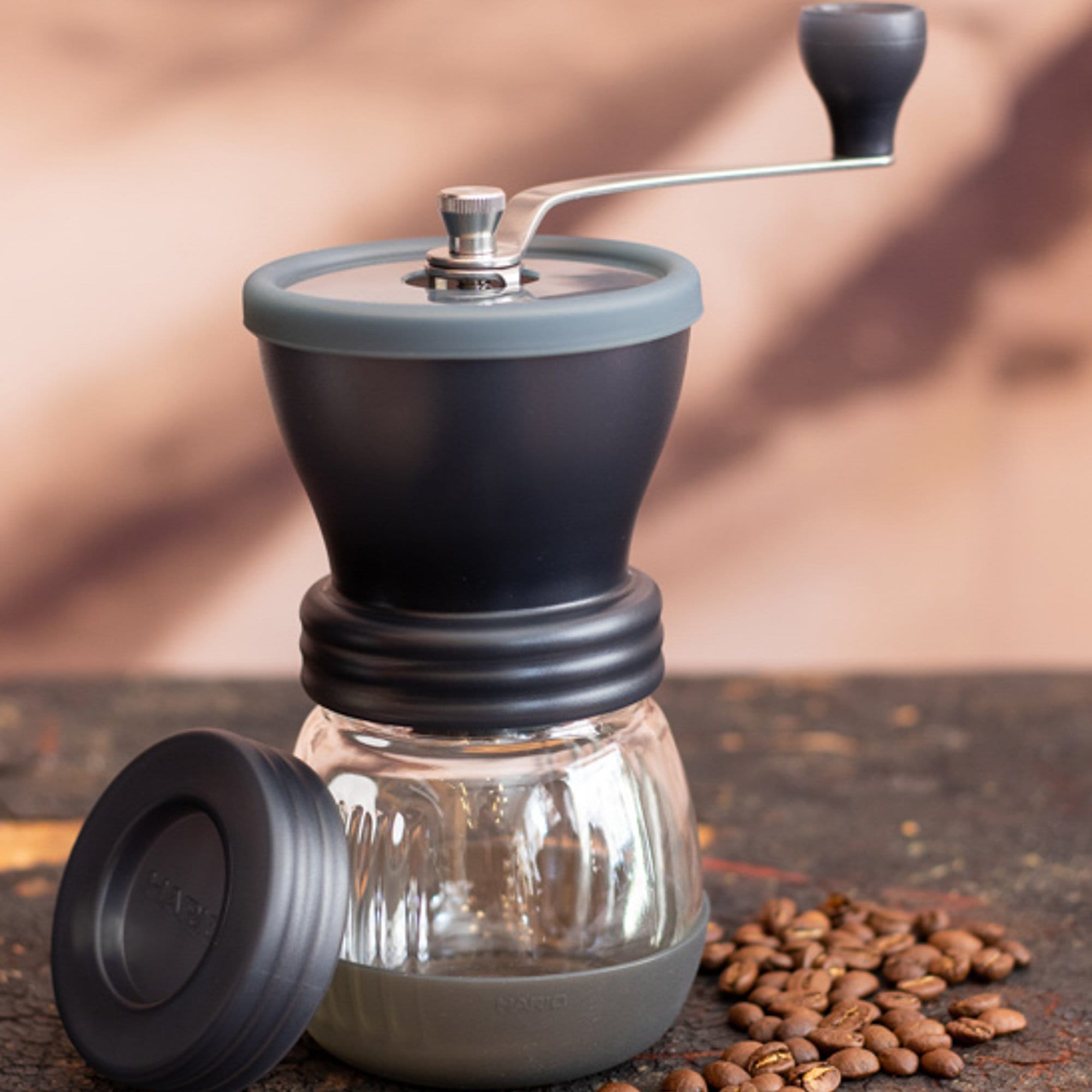 Hario Kafijas pagatavošanas rīki Aeroprese+Skerton dzirnaviņas+RBR kafija