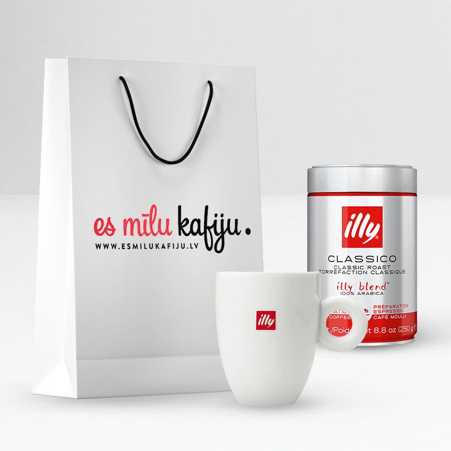 illy Dāvanu komplekti Dāvanu komplekts - illy malta kafija, illy MUG krūzīte