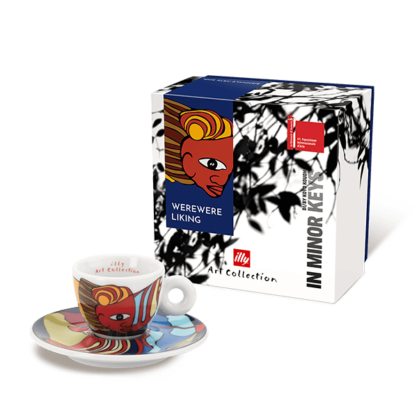 illy Dāvanu komplekti Krūzīte Illy iAC Werewere, espresso ar apakštasīti, 60ml, 2026