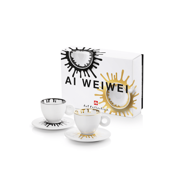 illy Dāvanu komplekti Krūzītes AI WEIWEI 2 Cappuccino Cups 2021