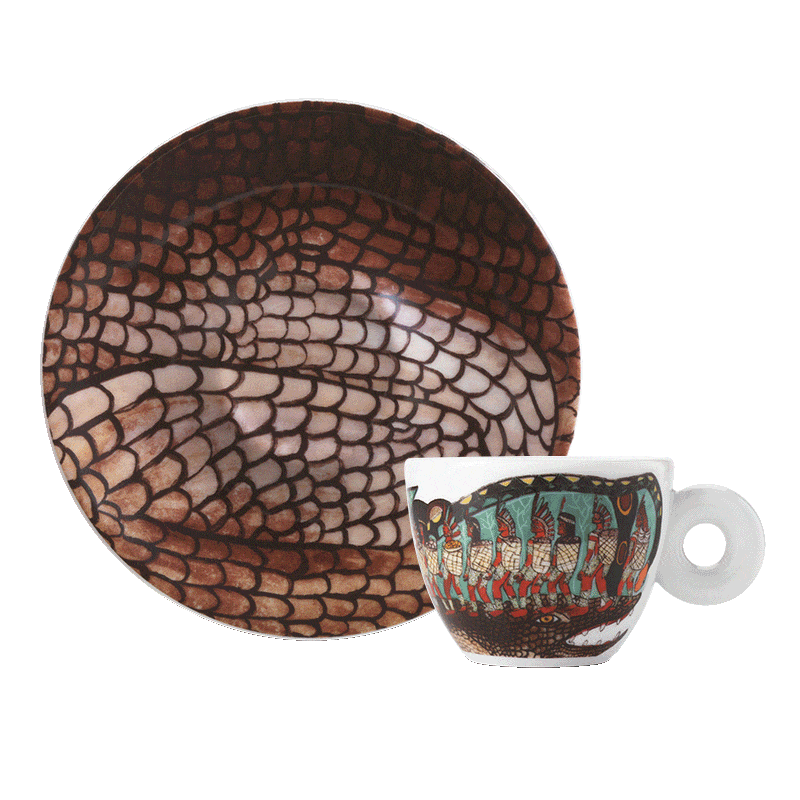 illy Dāvanu komplekti Krūzītes Biennale 4 Cappuccino Cups 2024