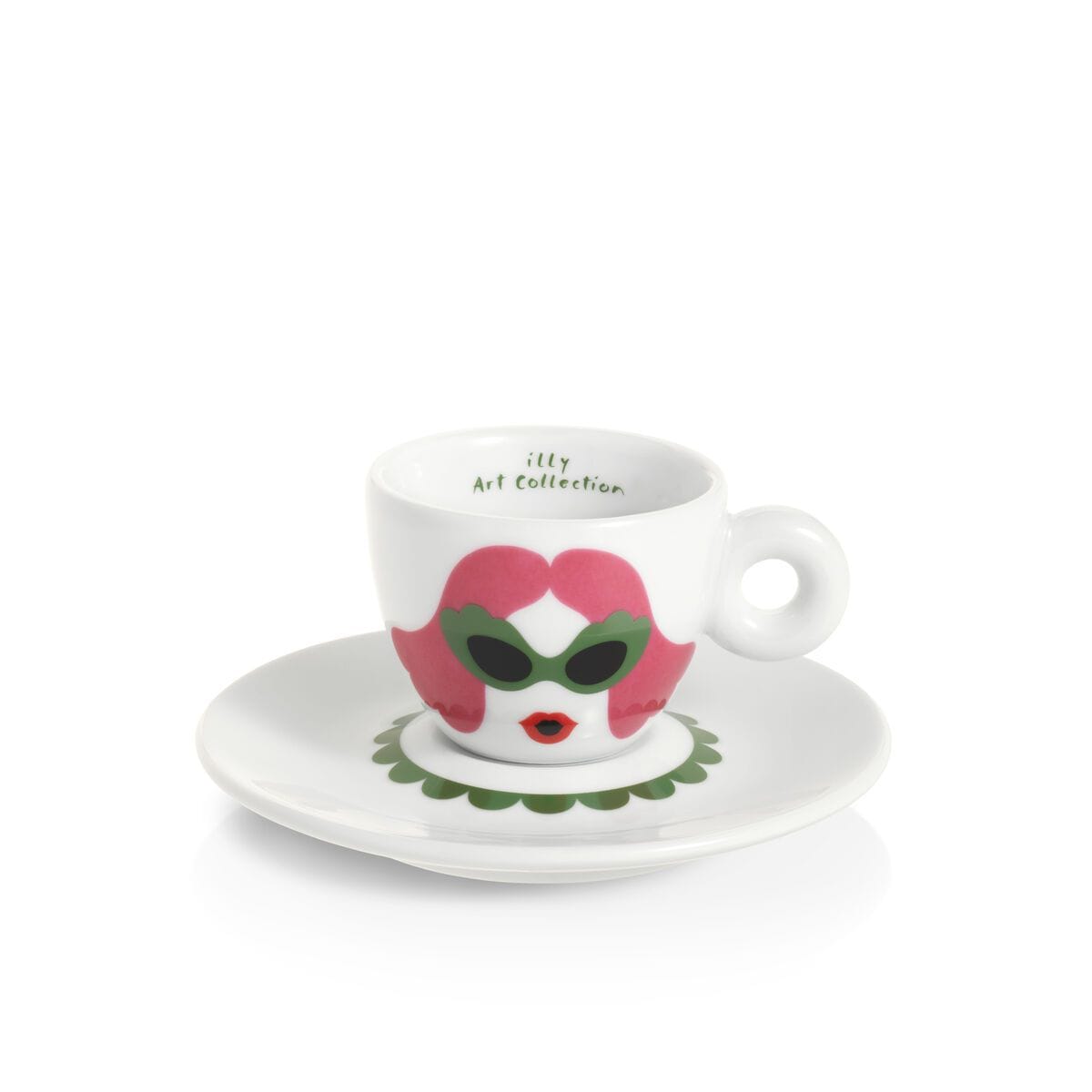 illy Dāvanu komplekti Zagnoli 6 Espresso krūzītes + apakštasītes, illy Art Collection