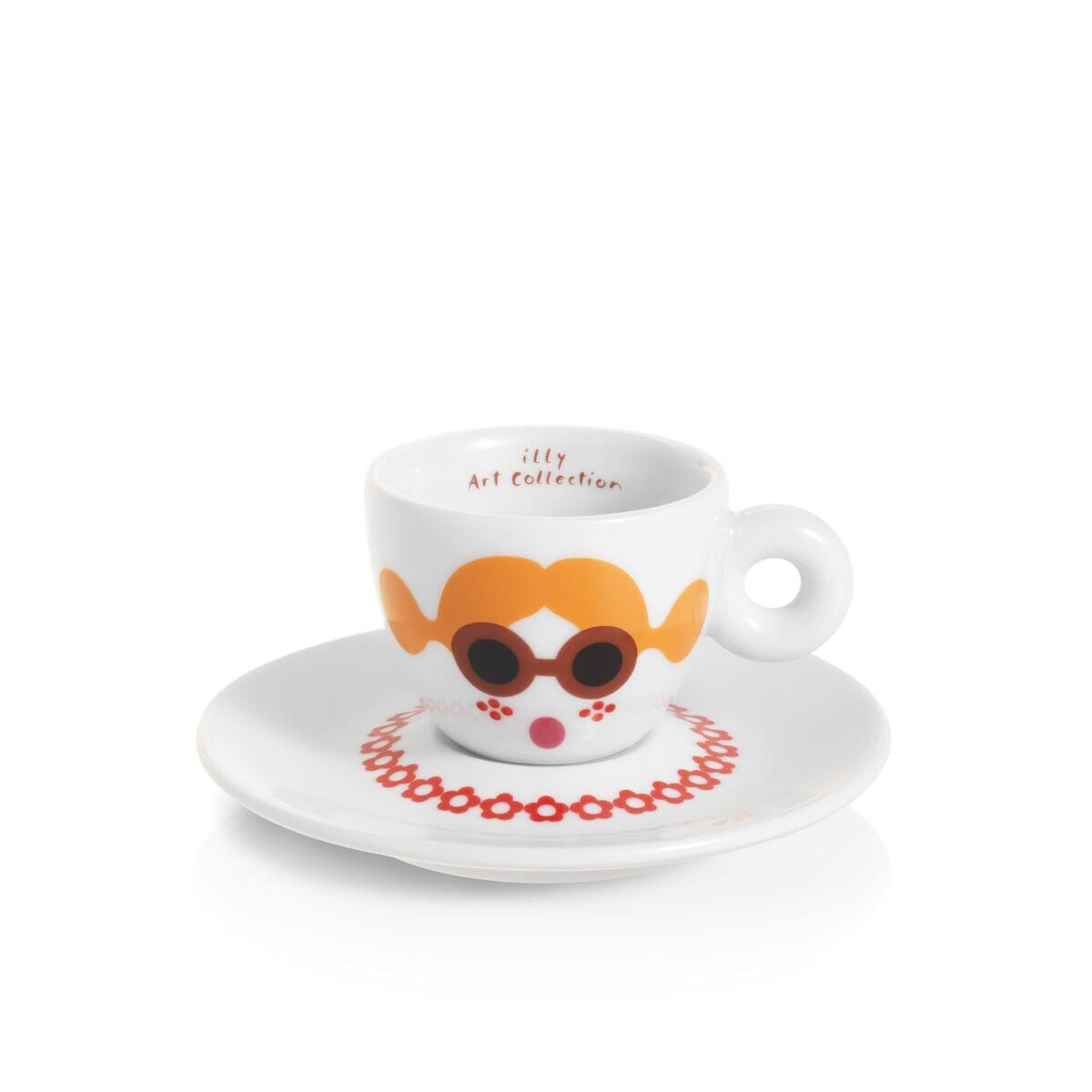 illy Dāvanu komplekti Zagnoli 6 Espresso krūzītes + apakštasītes, illy Art Collection