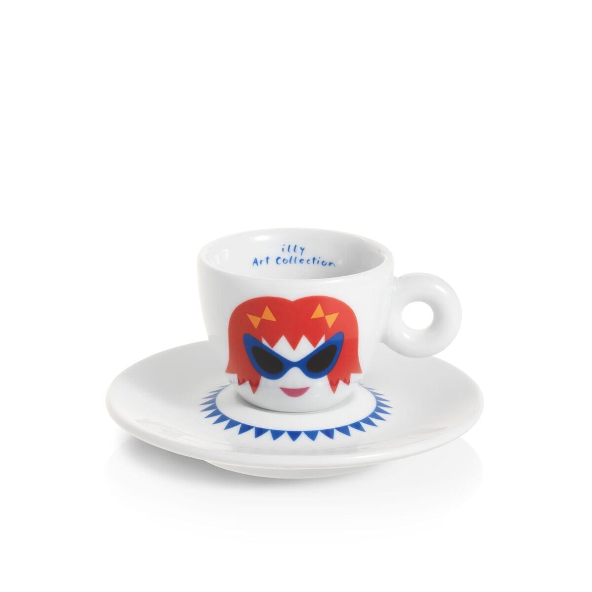 illy Dāvanu komplekti Zagnoli 6 Espresso krūzītes + apakštasītes, illy Art Collection