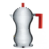 Moka kanniņa Illy Alessi Pulcina 1 cup, sarkana
