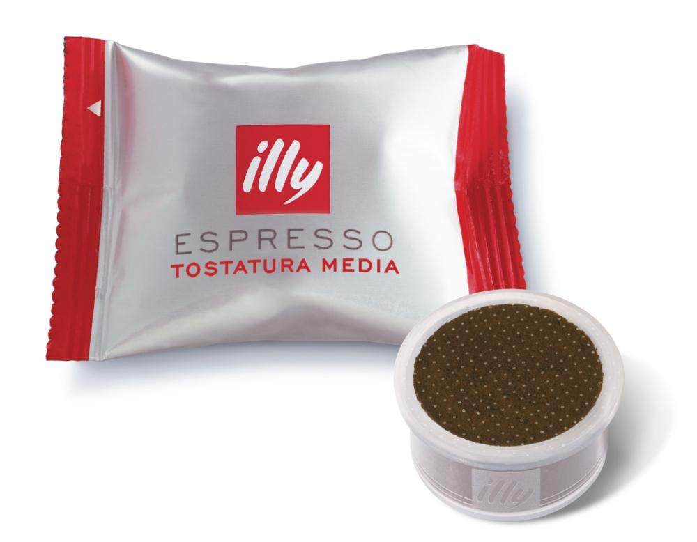 illy Kapsulas Kafijas kapsulas illy I-Espresso, Vidēji grauzdēta, 100.gab