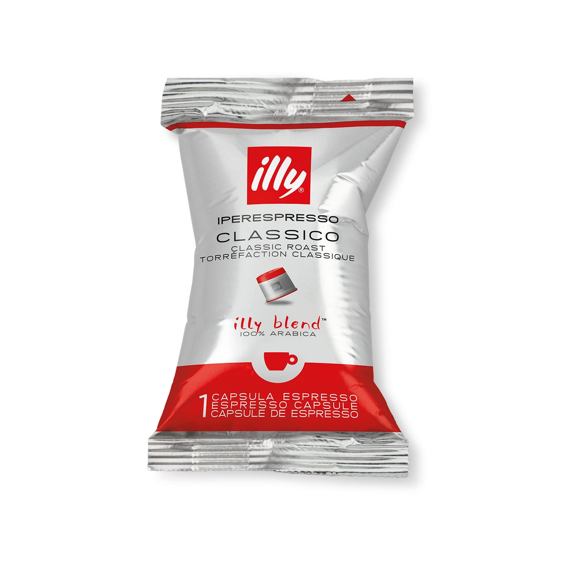 illy Kapsulas Kafijas kapsulas Illy IperEspresso, Vidēji grauzdēta, 100 gab