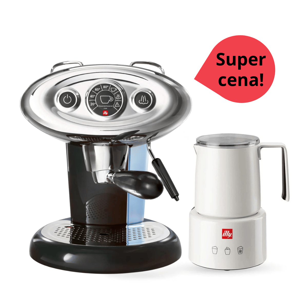 illy Kapsulu automāti Kafijas automāta Illy X7 komplekts