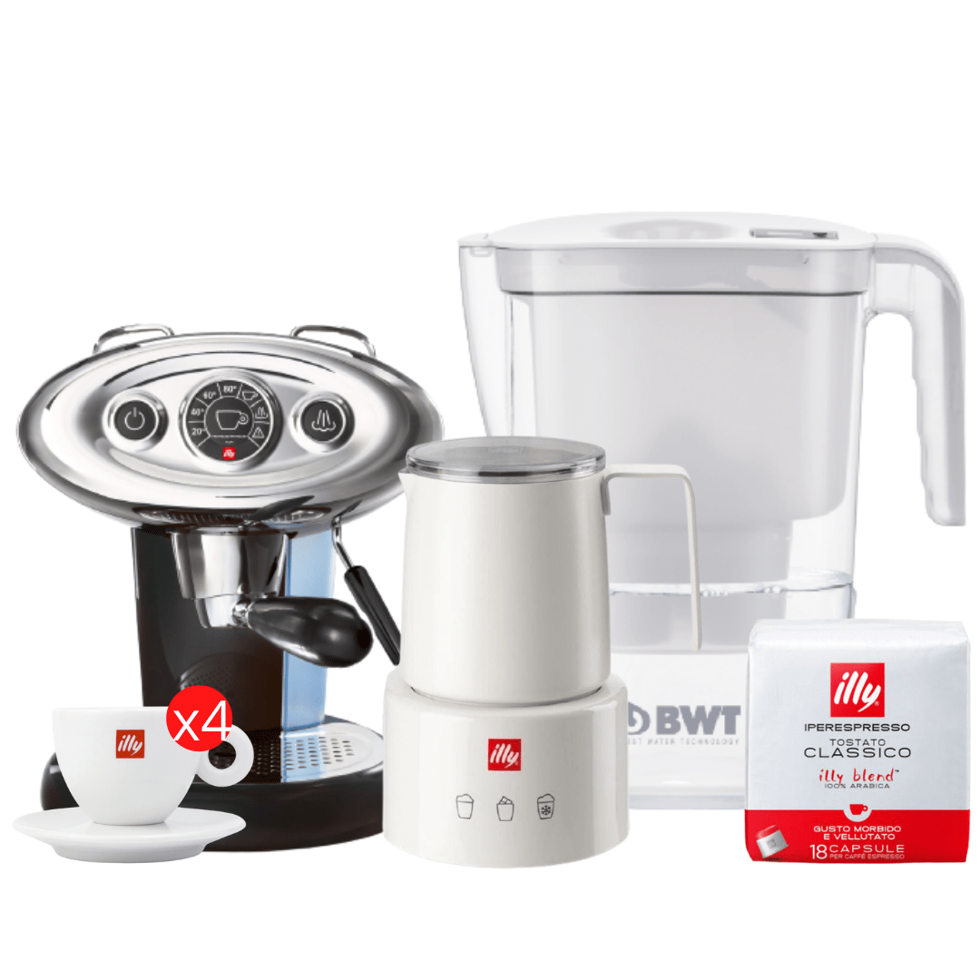 illy Kapsulu automāti Kafijas automāta Illy X7 komplekts