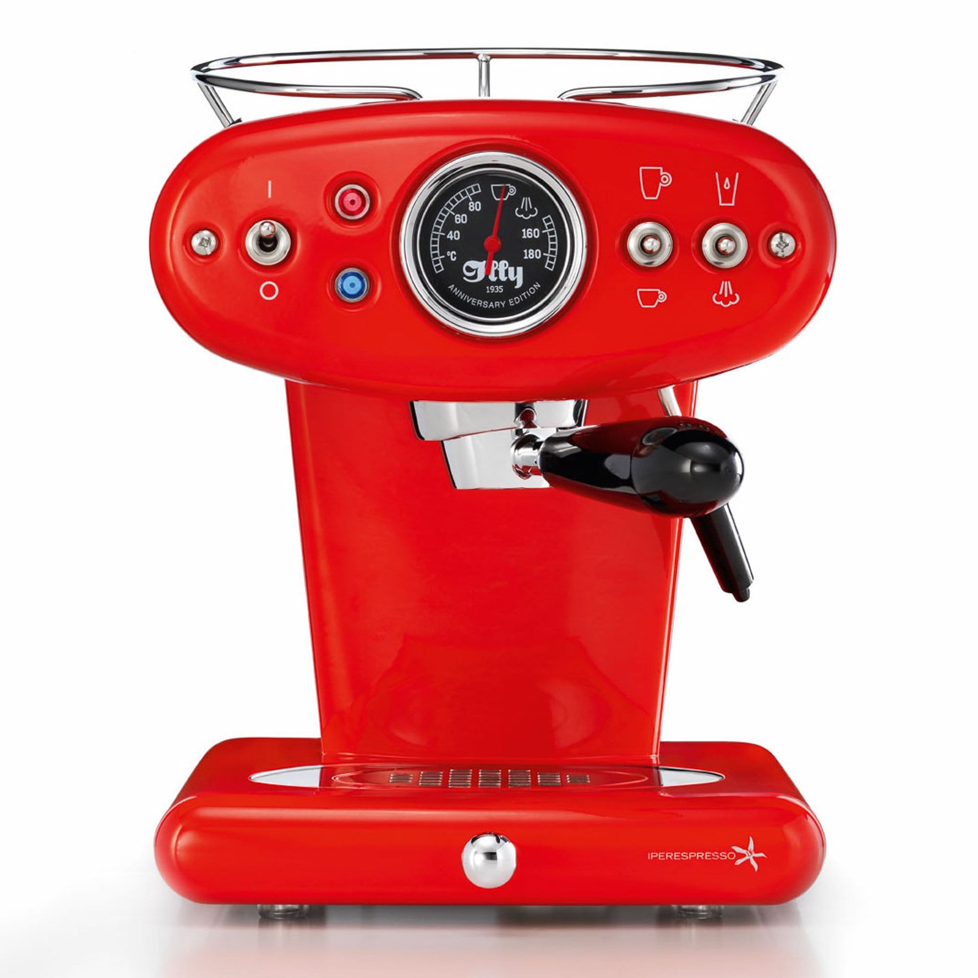 illy Kapsulu automāti Kafijas automāts illy X1 Anniversary, Eco Mode, Sarkans