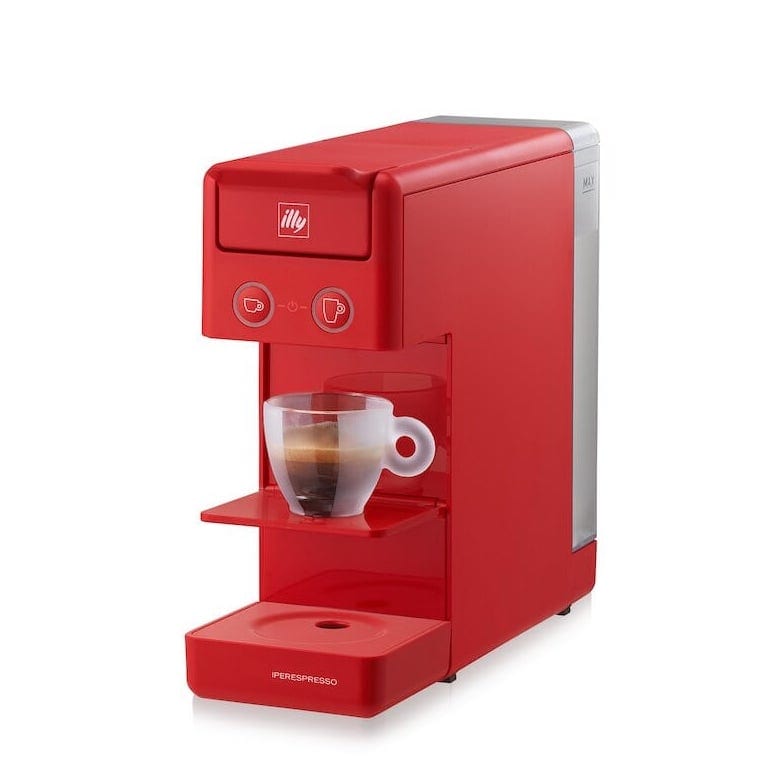 illy Kapsulu automāti Kafijas automāts Illy Y3.3 EC, sarkans