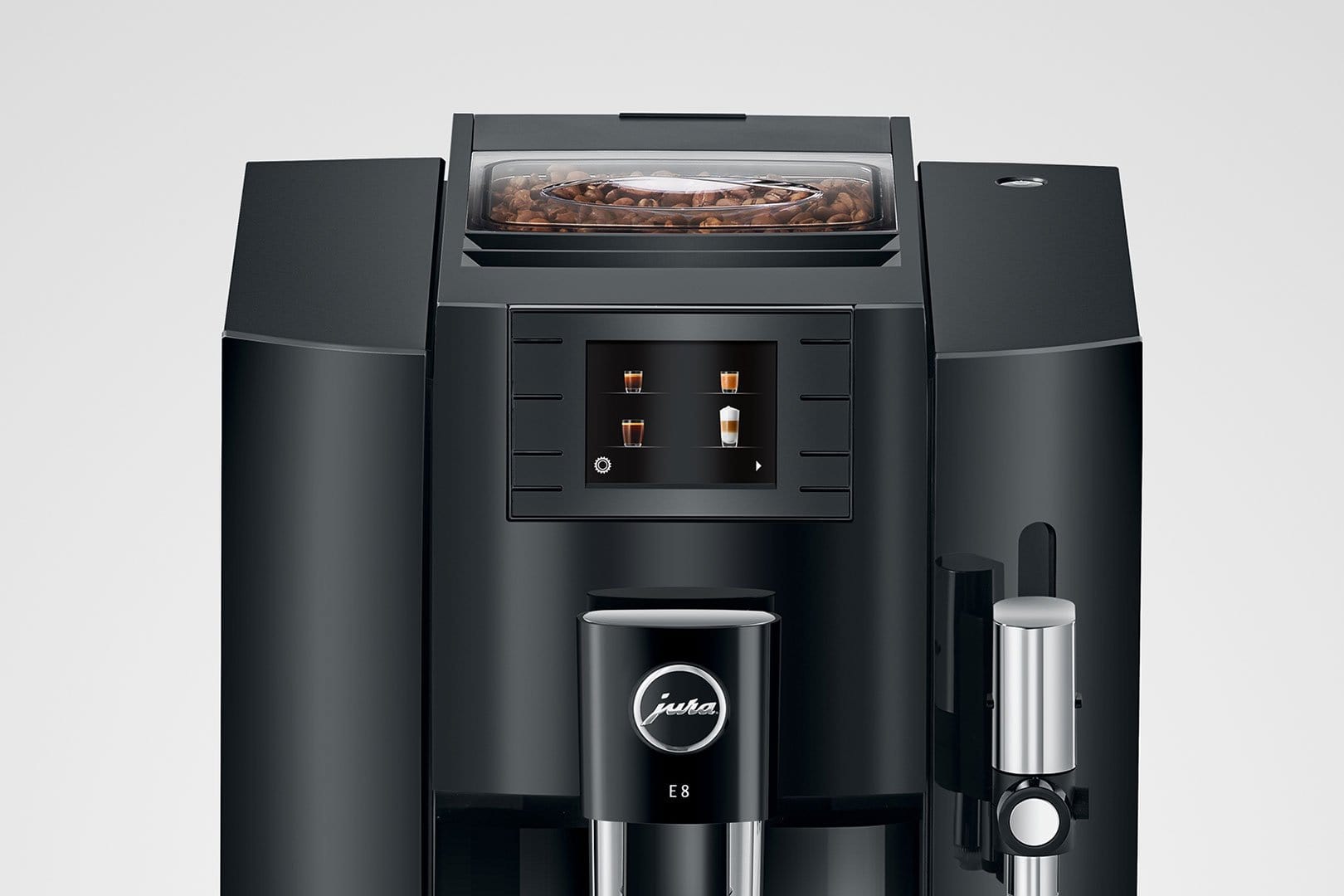 Jura Pupiņu automāti Jura kafijas automāts, E8 Piano Black (EB)