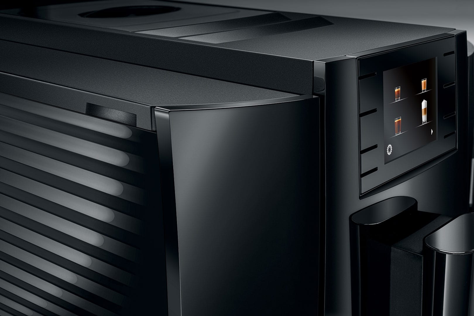 Jura Pupiņu automāti Jura kafijas automāts, E8 Piano Black (EB)