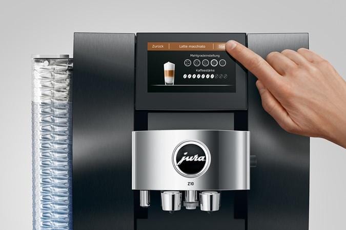 Jura Pupiņu automāti Jura kafijas automāts, Z10 Aluminium Black