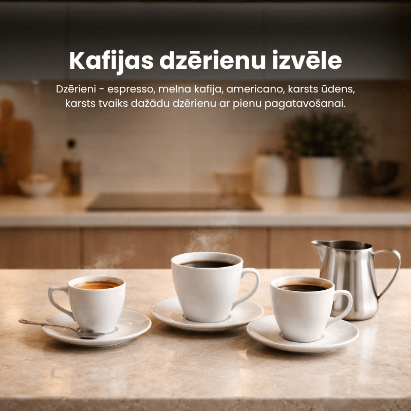 Kalerm Pupiņu automāti Kalerm A2 pupiņu kafijas automāts