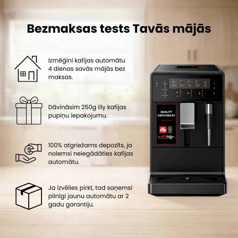Kalerm Pupiņu automāti Kalerm A2 pupiņu kafijas automāts