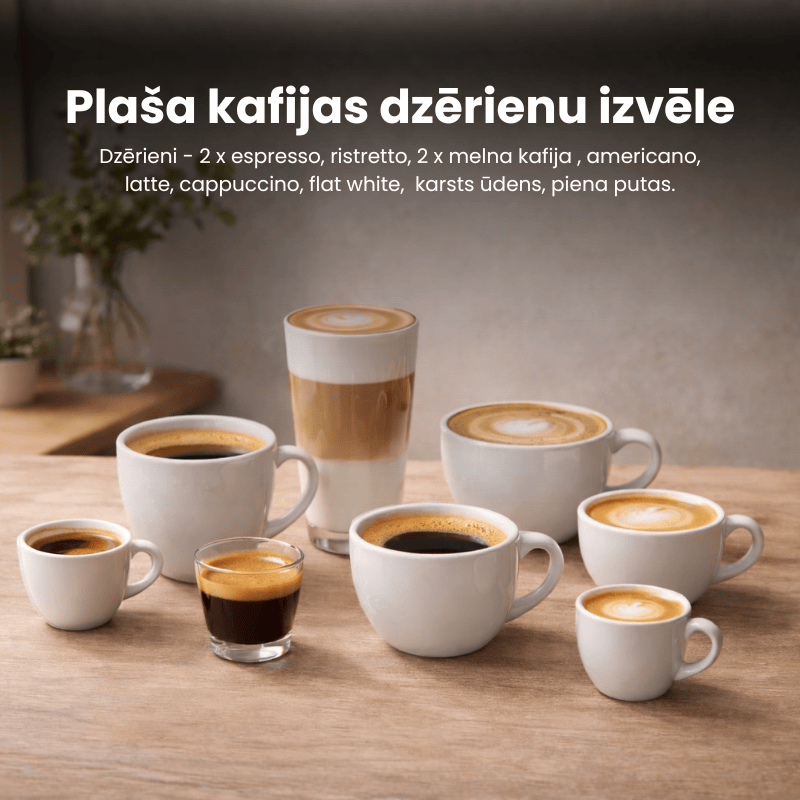 Kalerm Pupiņu automāti Kalerm A5 pupiņu kafijas automāts