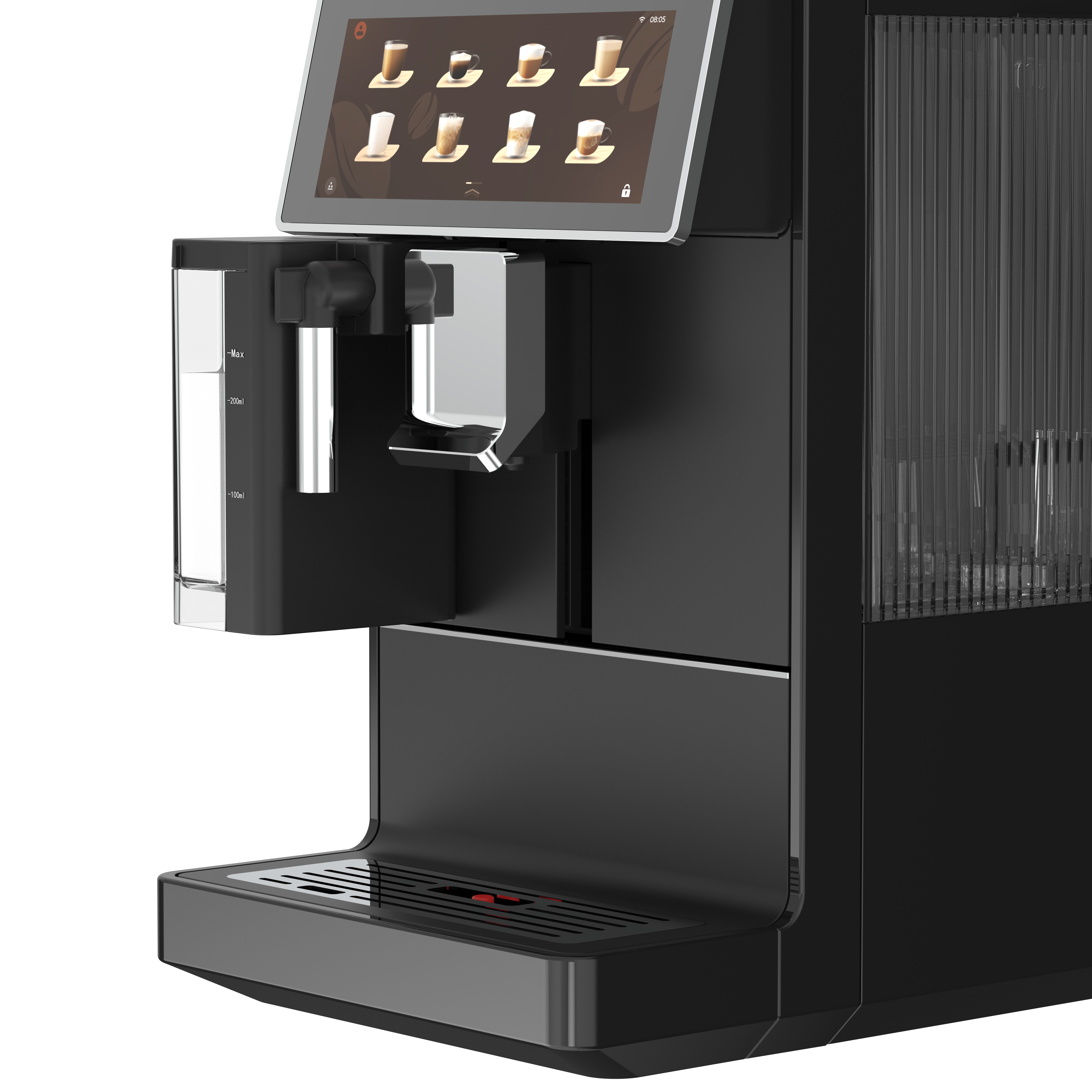 Kalerm Pupiņu automāti Kalerm A6 pupiņu kafijas automāts