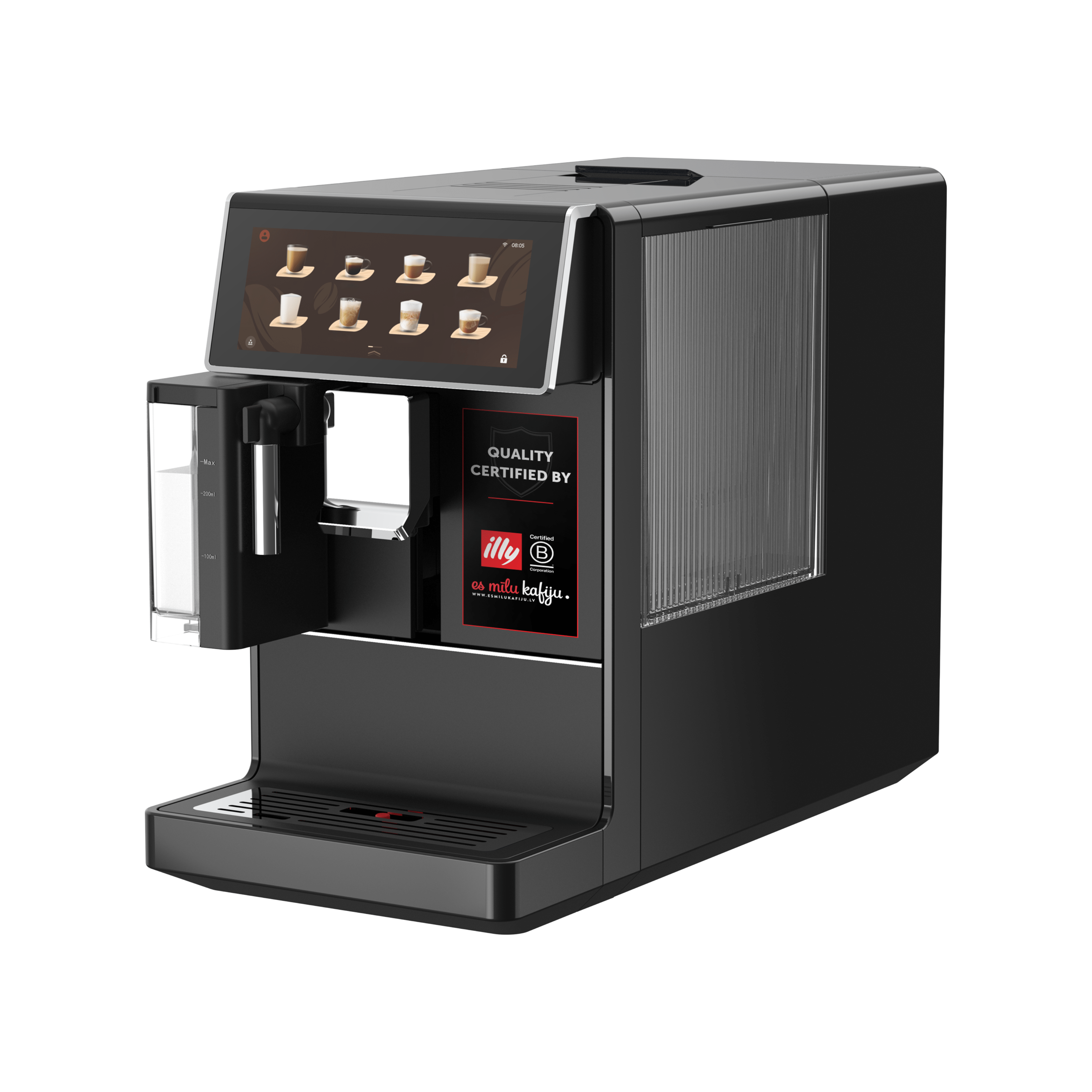 Kalerm Pupiņu automāti Kalerm A6 pupiņu kafijas automāts