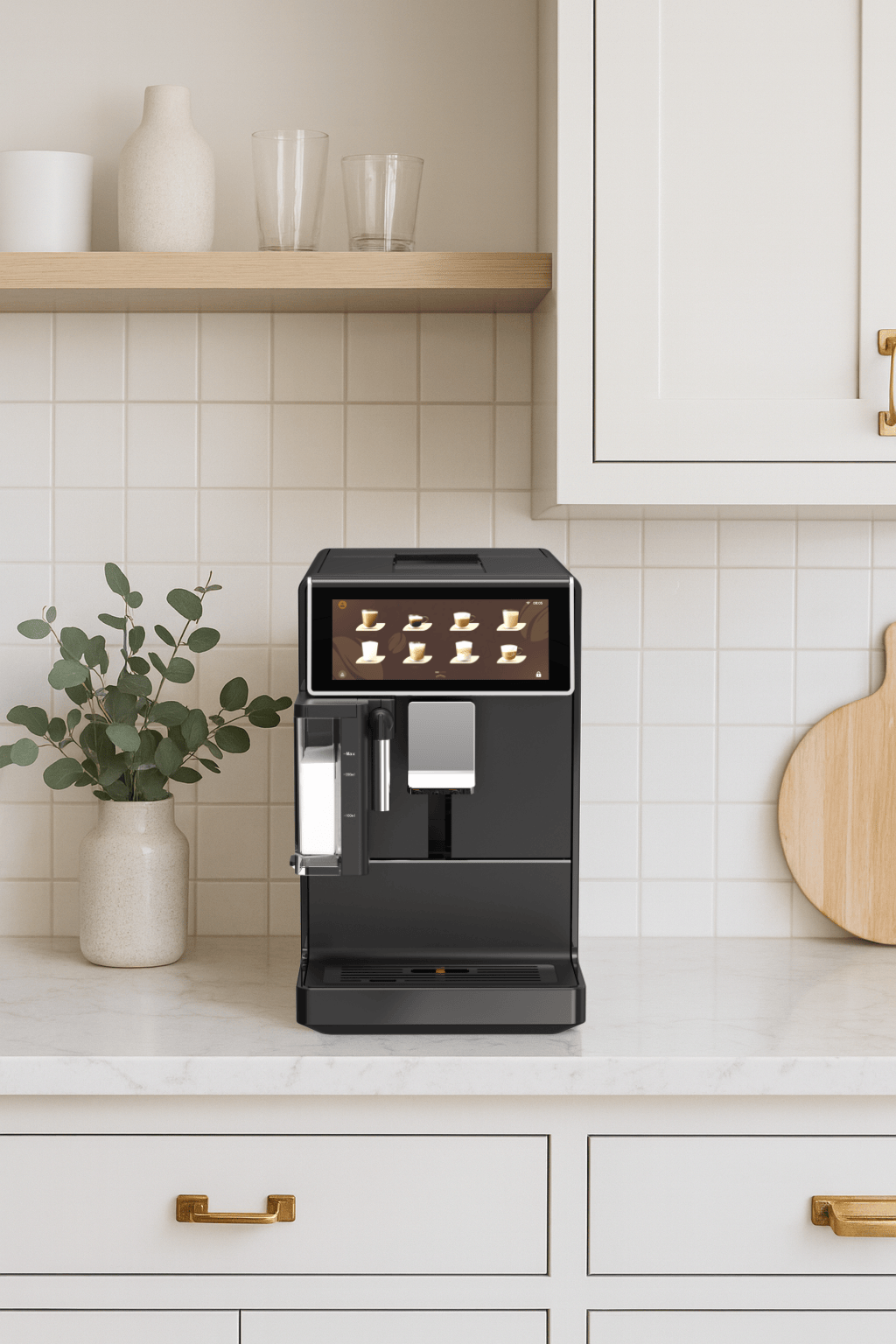 Kalerm Pupiņu automāti Kalerm A6 pupiņu kafijas automāts