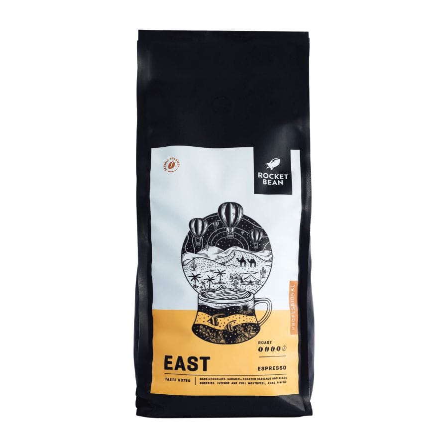 King Coffee Service Kafijas pupiņas EAST kafijas pupiņas, 1kg
