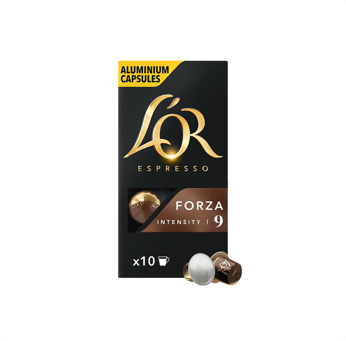 L'or Kapsulas Kafijas kapsulas L'or Nespresso Forza, 10gb