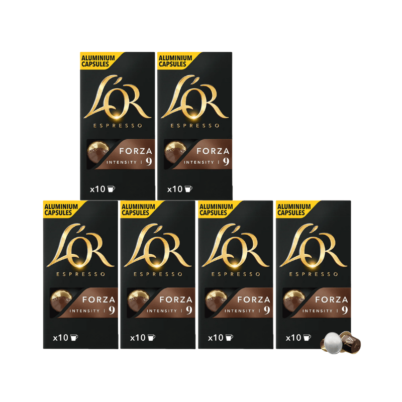 L'or Kapsulas Kafijas kapsulas L'or Nespresso Forza, 10gb
