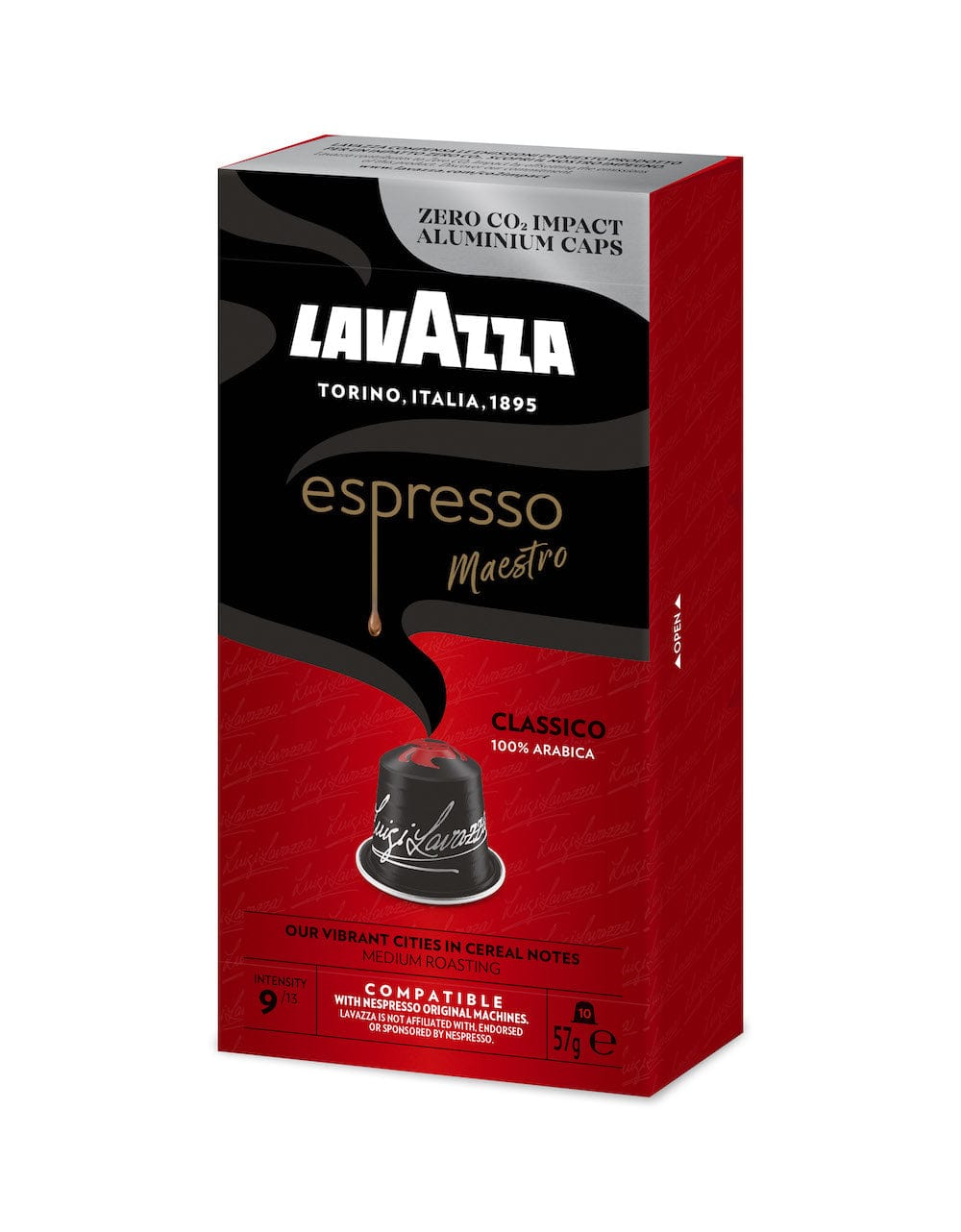 Lavazza Kapsulas Nespresso Lavazza Classico kafijas kapsulas espresso 10gb