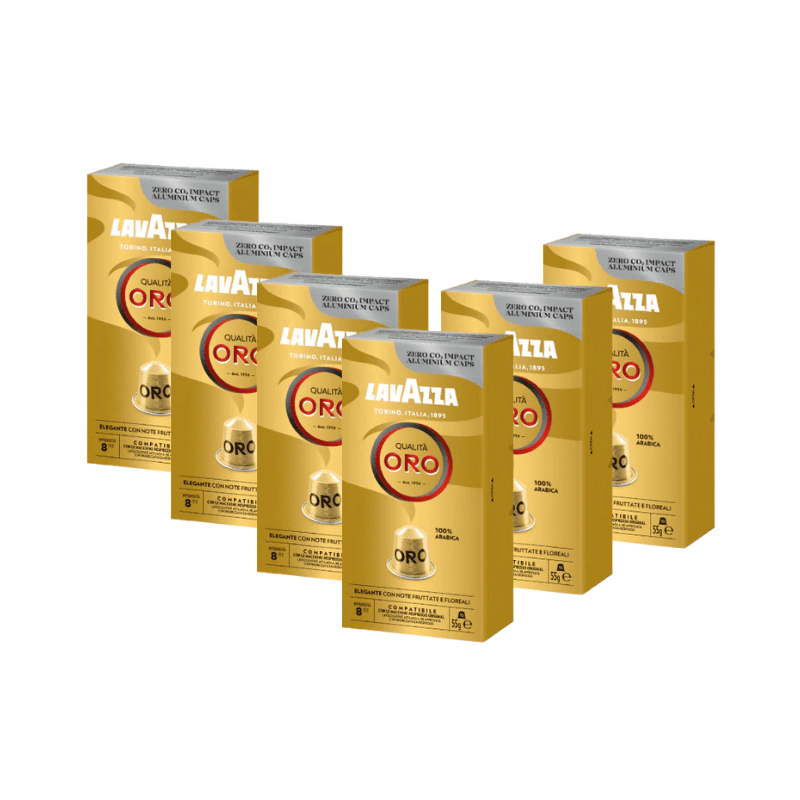 Lavazza Kapsulas Nespresso Lavazza kafijas kapsulas Qualita Oro, 10gb