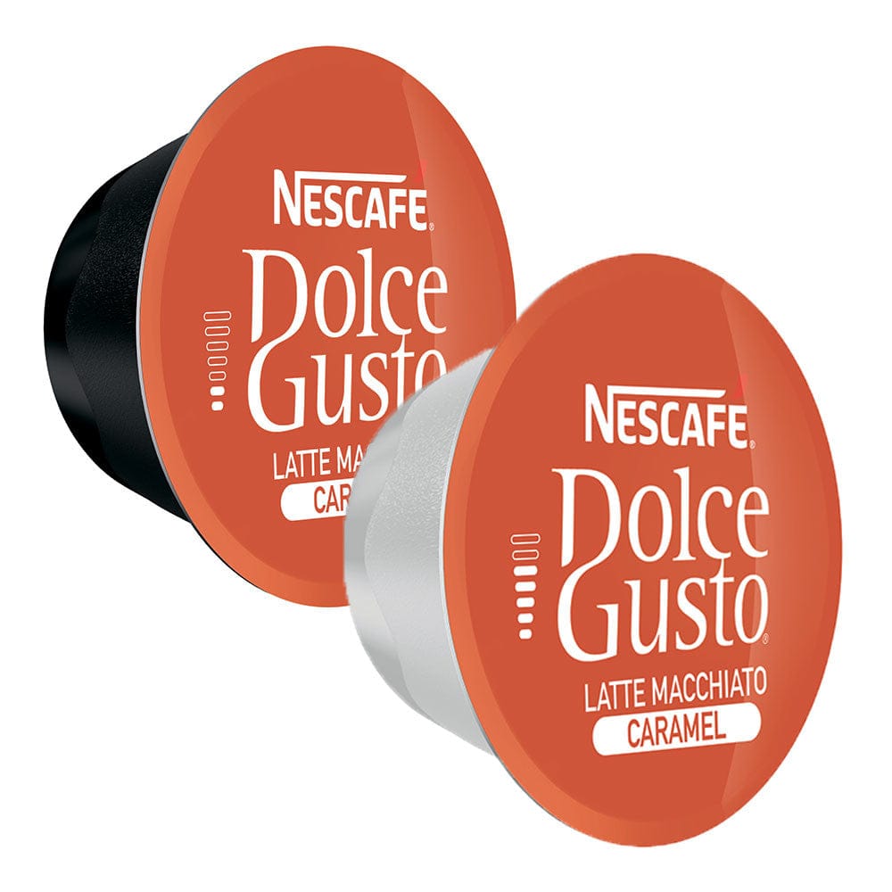 Nescafe Kapsulas Kafijas kapsulas Nescafe Dolce Gusto Latte Macchiato Caramel, 16gb